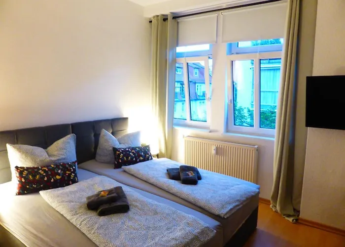 Apartment Apartment, Balkon, Sonnig, Wifi, Parkplaetze, Naehe Zentrum Jena